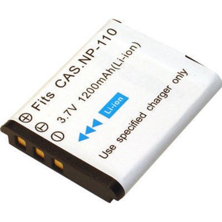 Bateria NP-110 para Casio EX-Z2000