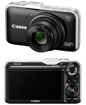 Canon Powershot SX230 HS Preta | Em até 10X sem juros? - eMania