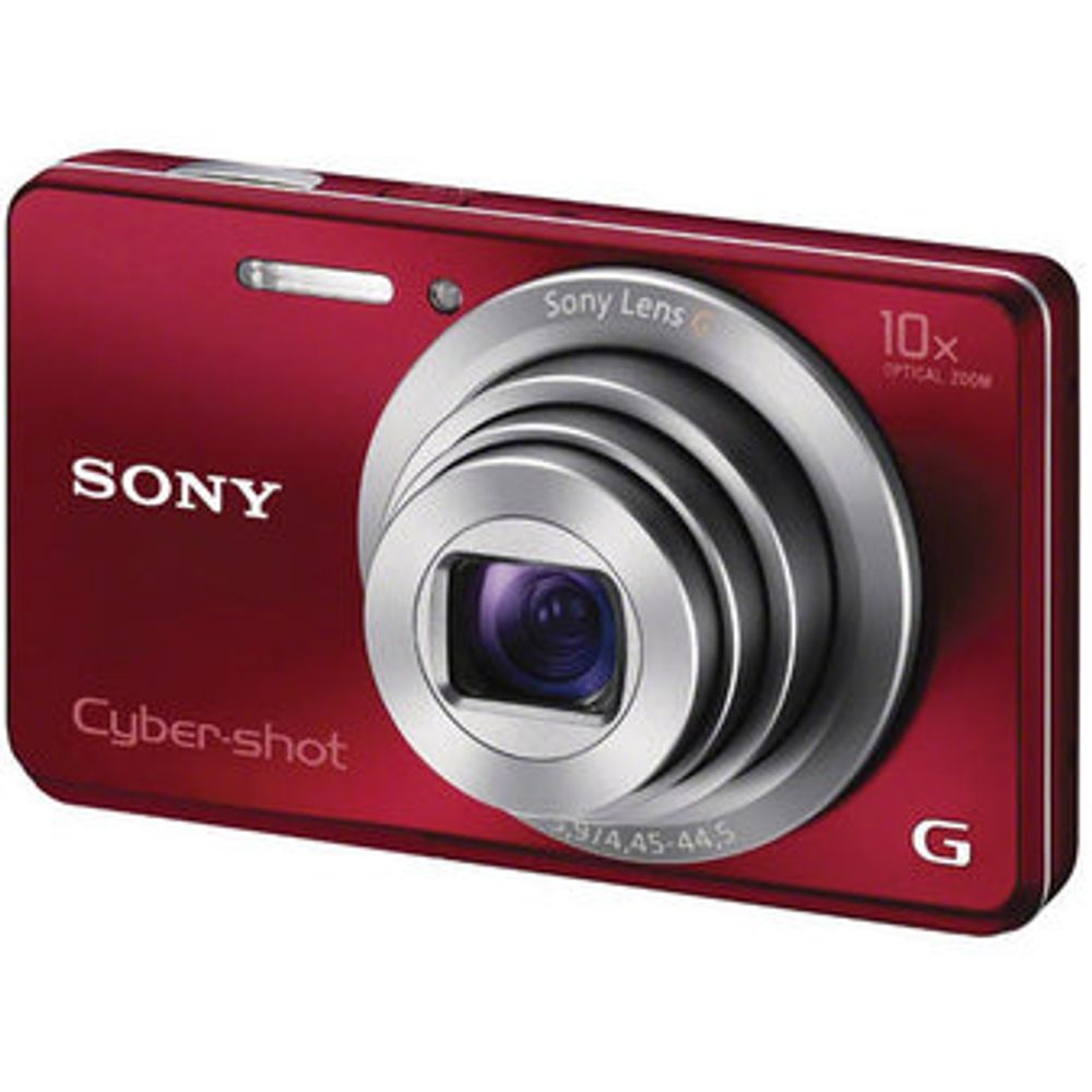 CameraDigitalSonyCybershotDSCW690Vermelha