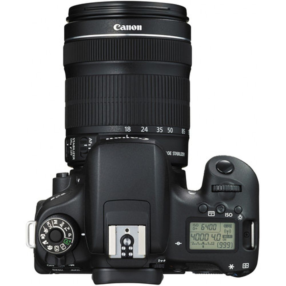Câmera Canon T6S com Lente 18-135mm - WorldView