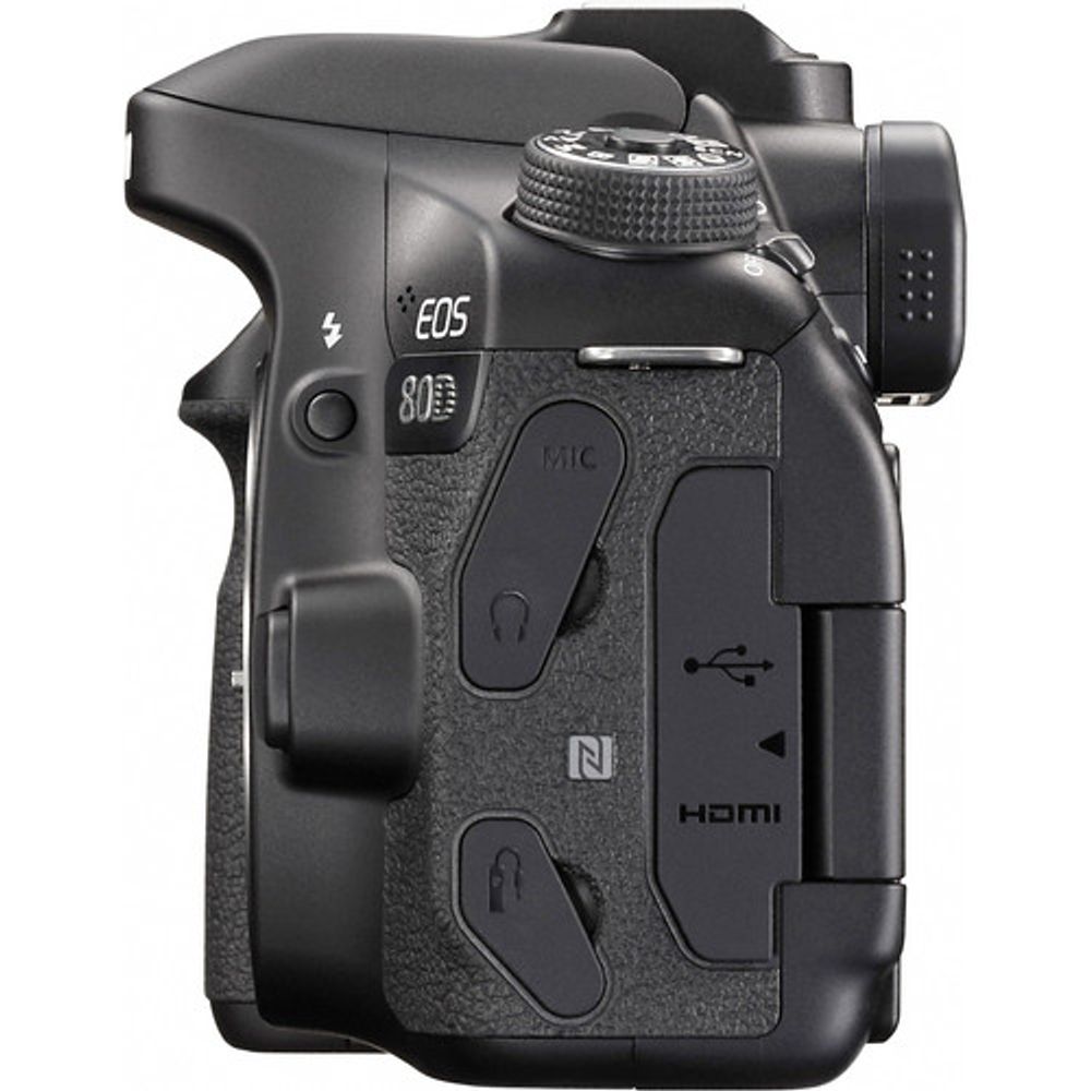 Canon Corpo da câmera digital SLR [EOS 80D] e lente USM de