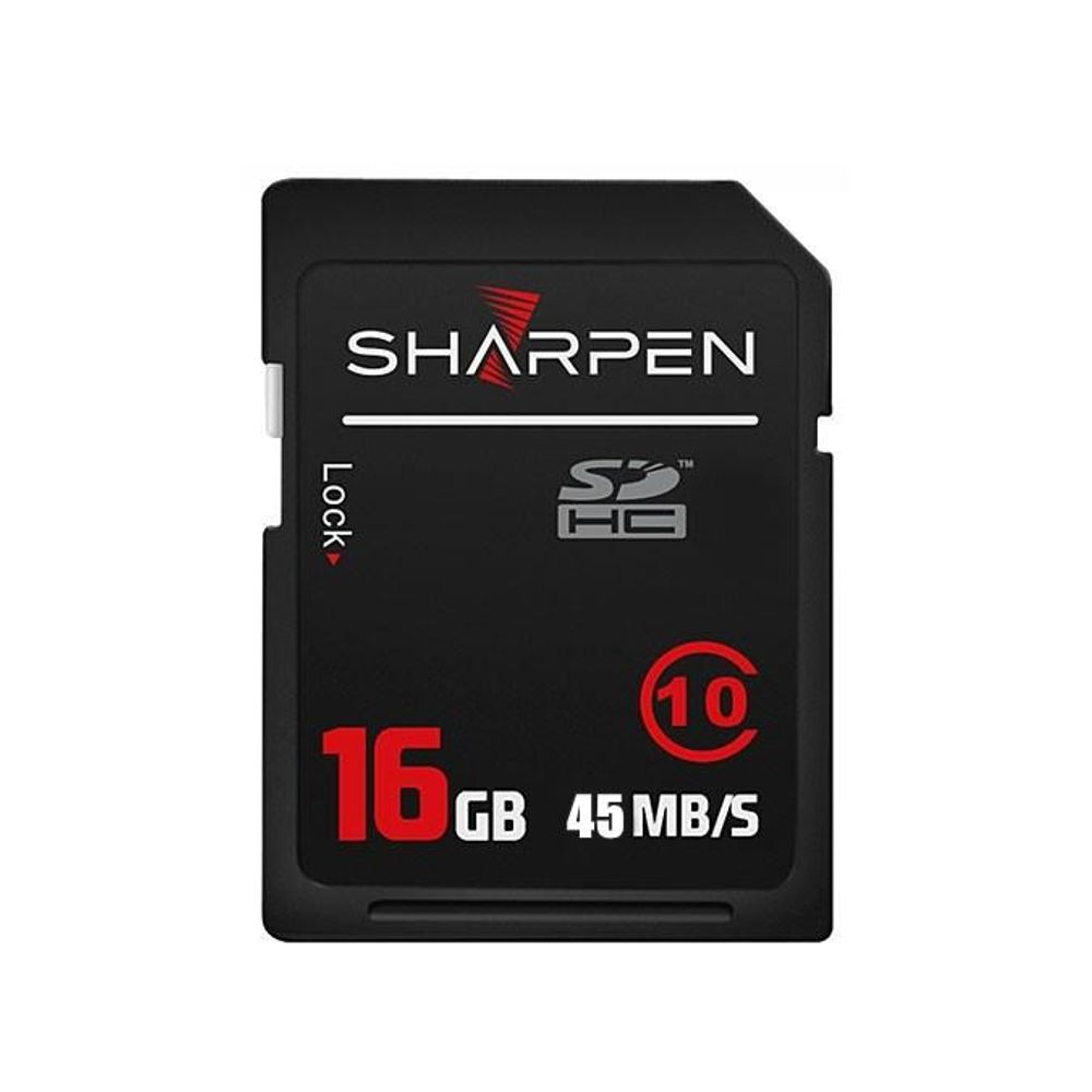 Cartão SD 16Gb Sharpen 45Mb/s Classe 10 Cartão SD 16Gb Sharpen 45Mb/s Classe 10