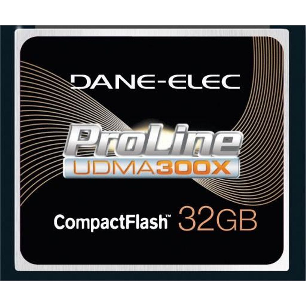 Cartão Compact Flash 32Gb Dane-Elex Proline 300X UDMA de Alta Performance Cartão Compact Flash 32Gb Dane-Elex Proline 300X UDMA de Alta Performance