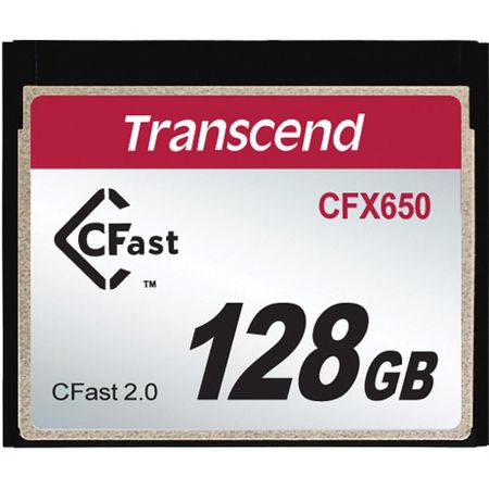 Cartão CFast 128Gb Transcend CFX650 (TS128GCFX650)
