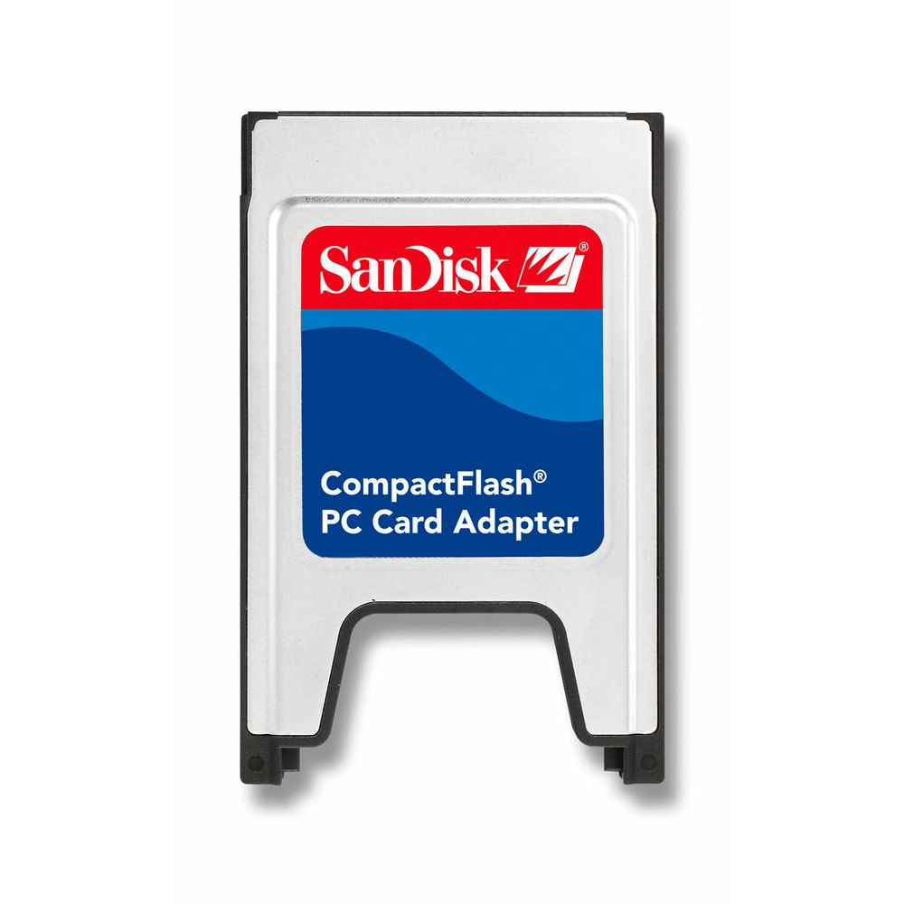 Adaptador Pcmcia Sandisk para Compact Flash Adaptador Pcmcia Sandisk para Compact Flash