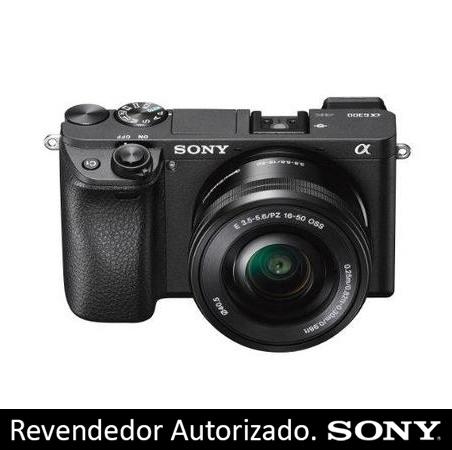 Câmera Sony a6300 4K + Lente 16-50mm - eMania Foto e Video