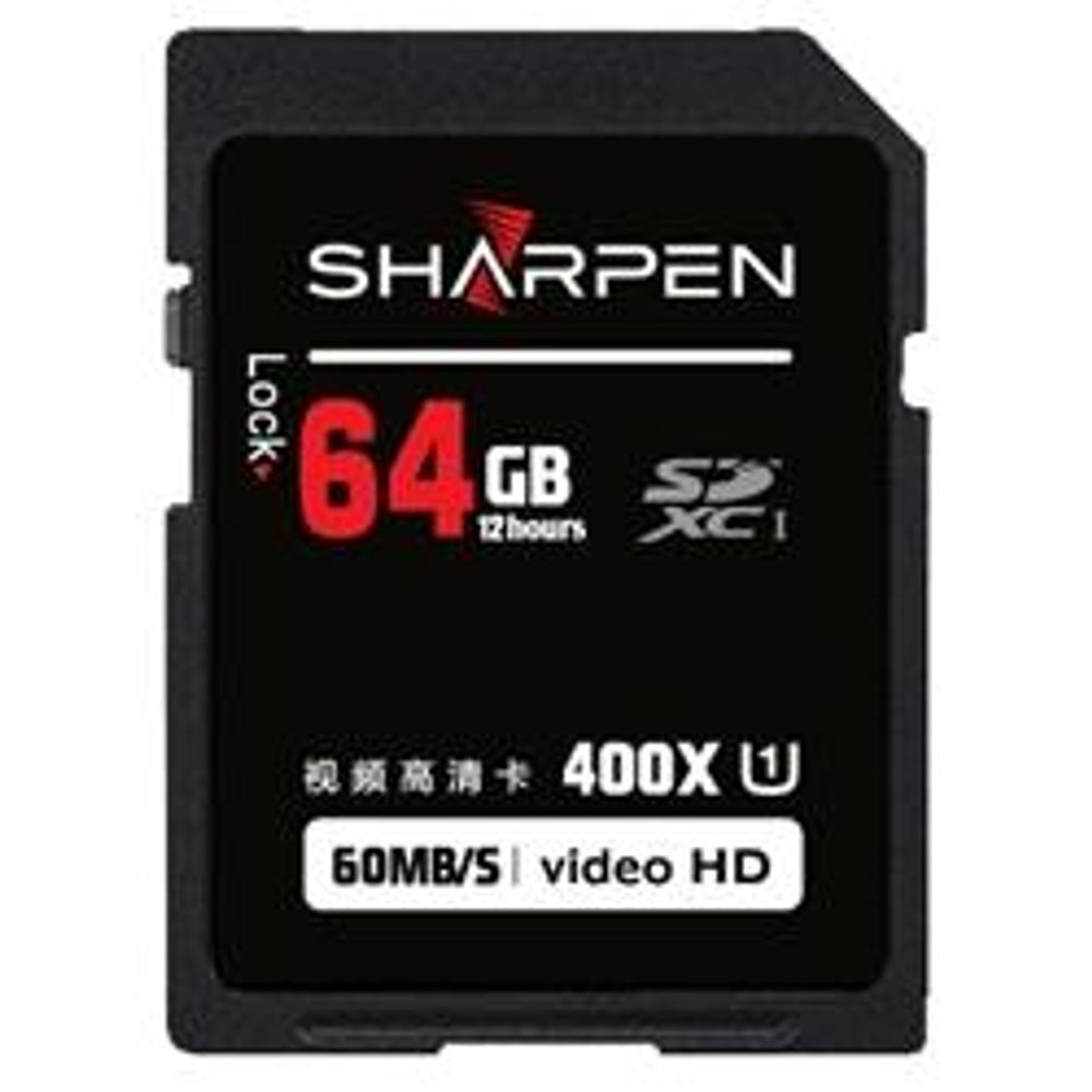 Cartão SD 64Gb Sharpen 60Mb/s Classe 10 Cartão SD 64Gb Sharpen 60Mb/s Classe 10
