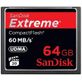 Cartão Compact Flash 64Gb SanDisk Extreme 60Mb/s (400x) UDMA5