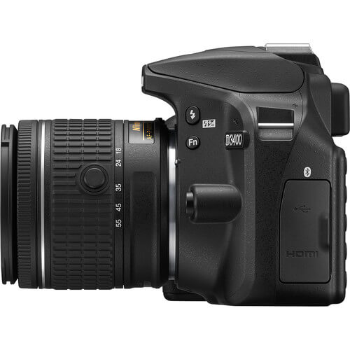 Nikon D3400 e Lente 18-55mm VR - WorldView