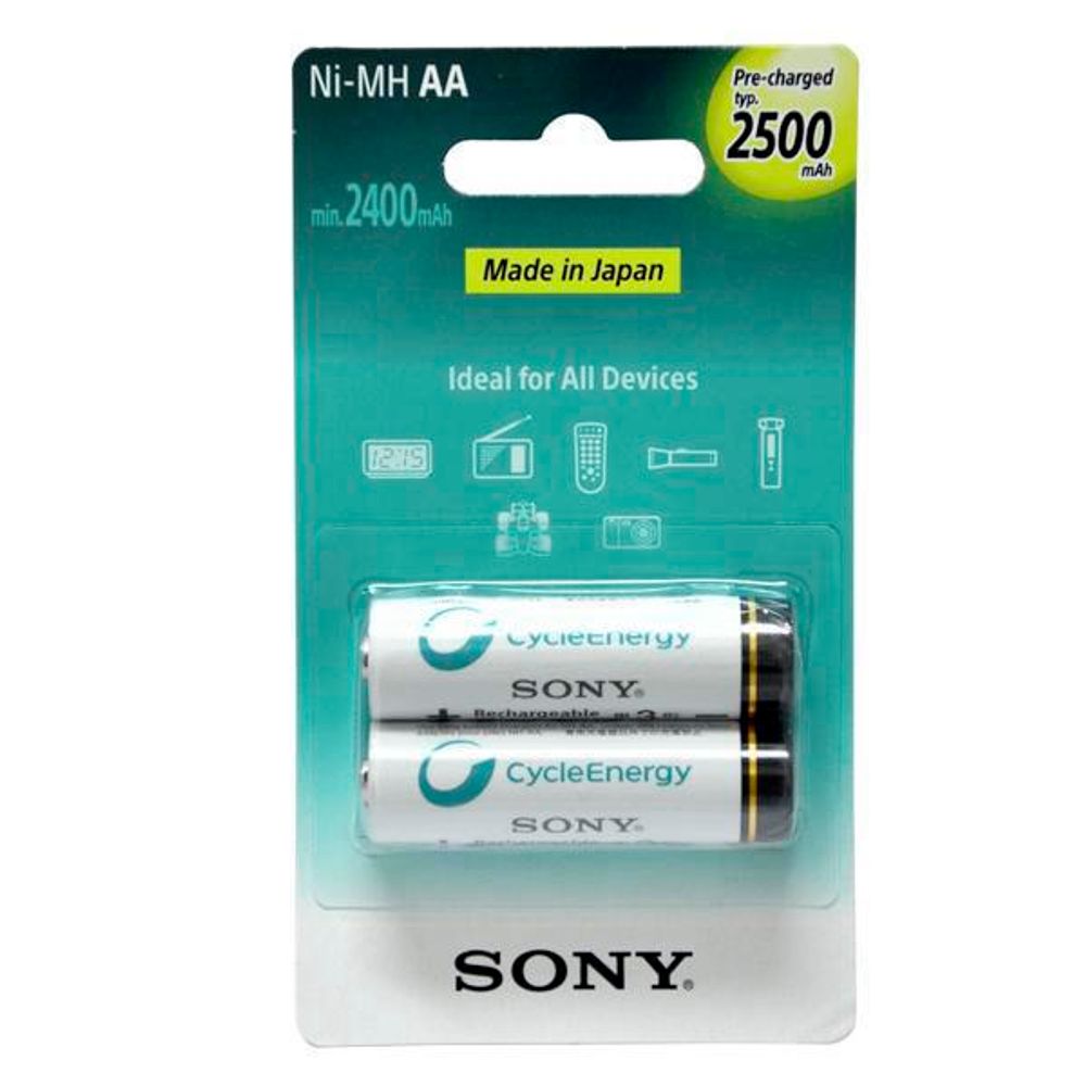 Pilha-Recarregavel-Sony-AA-com-2-unidades---NH-AA-B2GN Pilha-Recarregavel-Sony-AA-com-2-unidades---NH-AA-B2GN