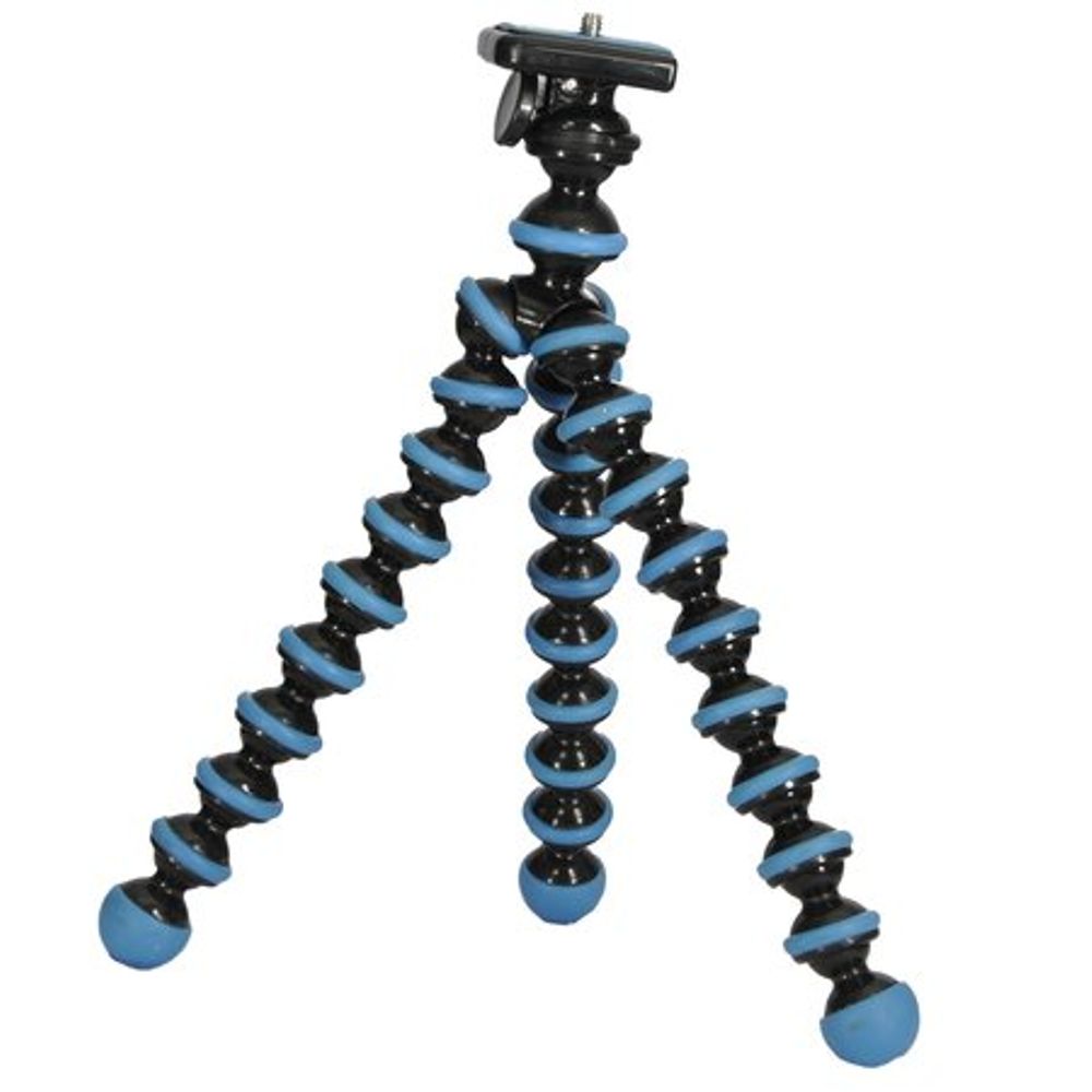 Tripe-Gorilla-articulavel-para-Cameras-compactas-e-Smartphones---Azul Tripe-Gorilla-articulavel-para-Cameras-compactas-e-Smartphones---Azul