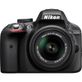 Camera-Nikon-D3300-com-Lente-18-55mm-f-3.5-5.6G-VR-II-DX-Nikkor