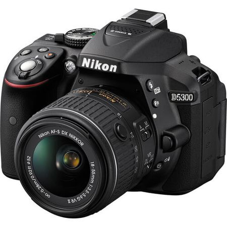 Camera-Nikon-D5300-com-Lente-18-55mm-f-3.5-5.6G-VR-II-DX-NIKKOR