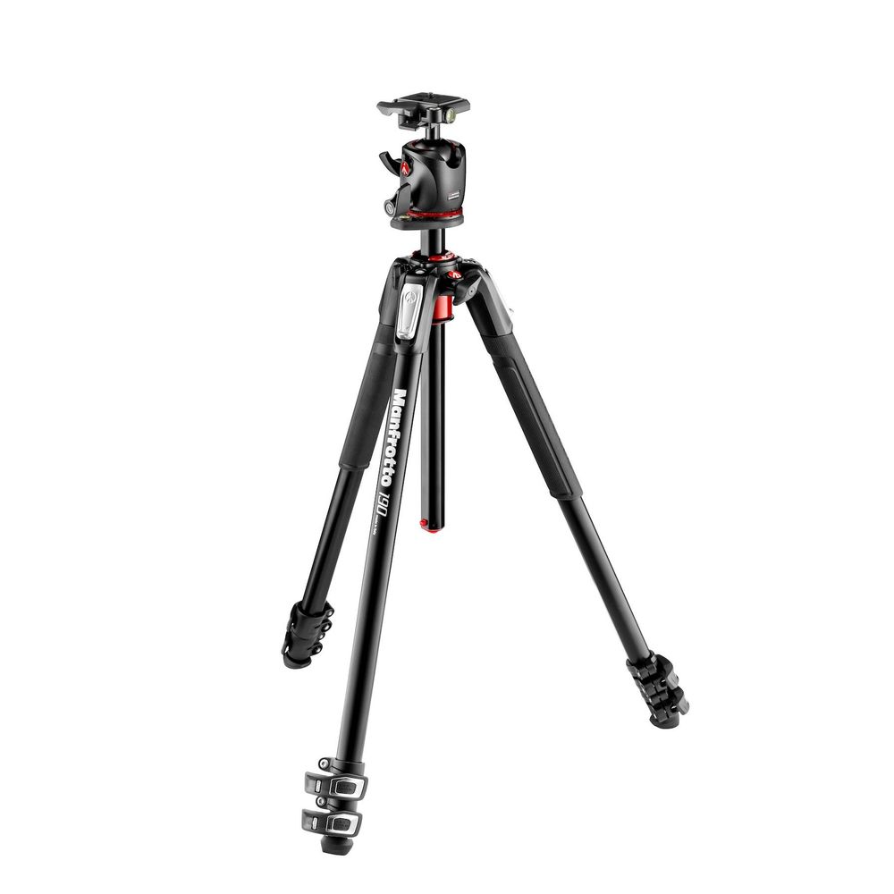 Tripe-Manfrotto-MK190XPRO3-BHQ2-com-Cabeca-Ball-Head-XPro Tripe-Manfrotto-MK190XPRO3-BHQ2-com-Cabeca-Ball-Head-XPro