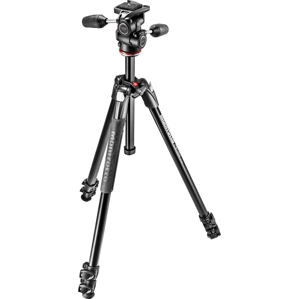 Tripe-Manfrotto-MK290XT-A3-com-Cabeca-de-3-vias-para-Cameras-ate-4kg Tripe-Manfrotto-MK290XT-A3-com-Cabeca-de-3-vias-para-Cameras-ate-4kg
