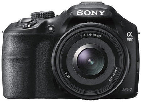 Sony Alpha a3500 e Lente 18-50mm - eMania Foto e Video