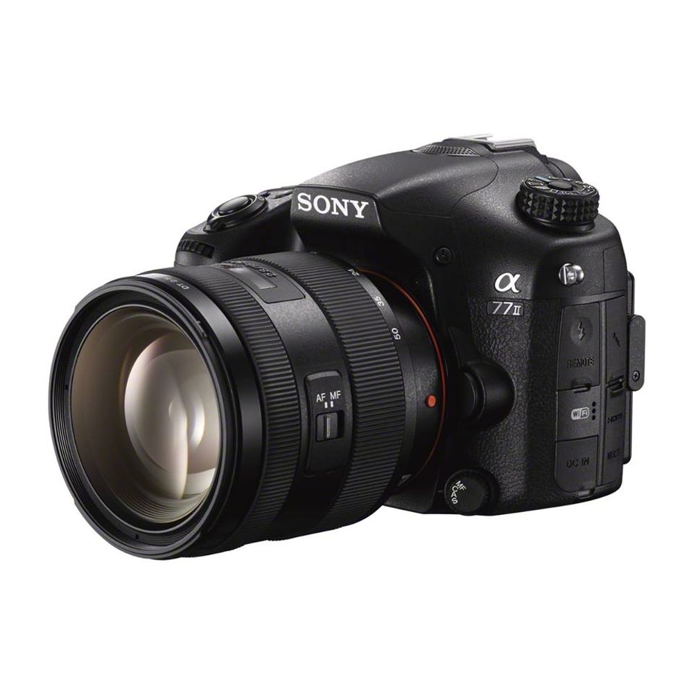 Sony Alpha a77 II e Lente 55-200mm - WorldView