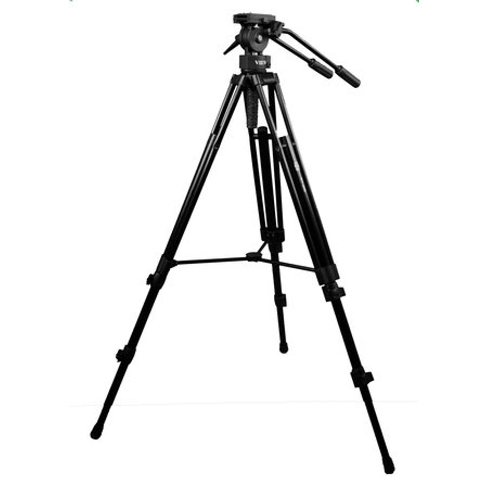 Tripe-para-Videos-com-Cabeca-Semi-Hidraulica-para-ate-82Kg Tripe-para-Videos-com-Cabeca-Semi-Hidraulica-para-ate-82Kg