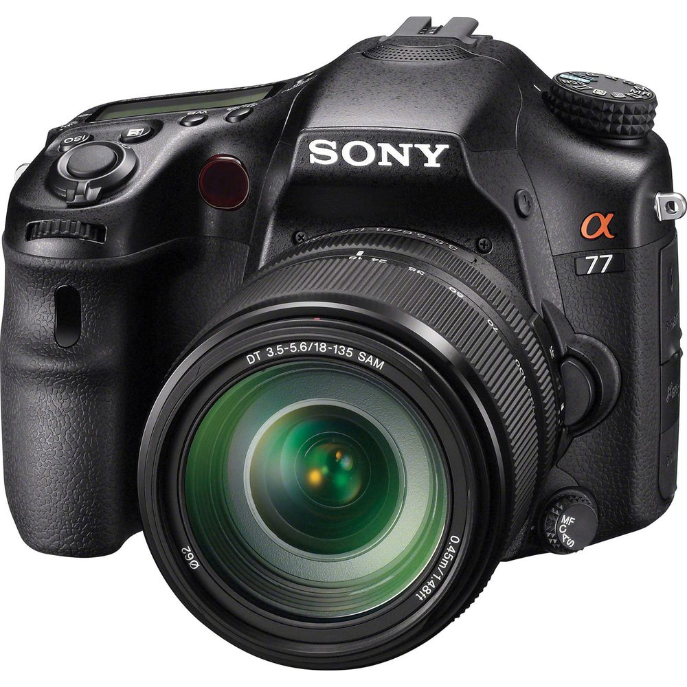 Camera-DSLR-Sony-Alpha-SLT-A77-e-Lente-Sony-18-135mm-f-4.0-5.6-SAM-II-A-Mount Camera-DSLR-Sony-Alpha-SLT-A77-e-Lente-Sony-18-135mm-f-4.0-5.6-SAM-II-A-Mount