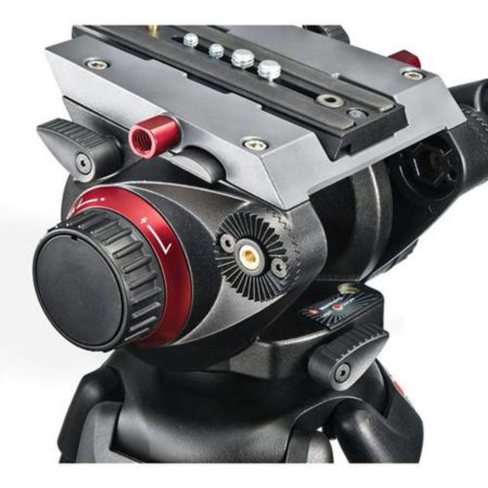 Manfrotto 546B 三脚　504HD Tripé Manfrotto 504HD-546BK e Cabeça Hidráulica - eMania Foto e Video