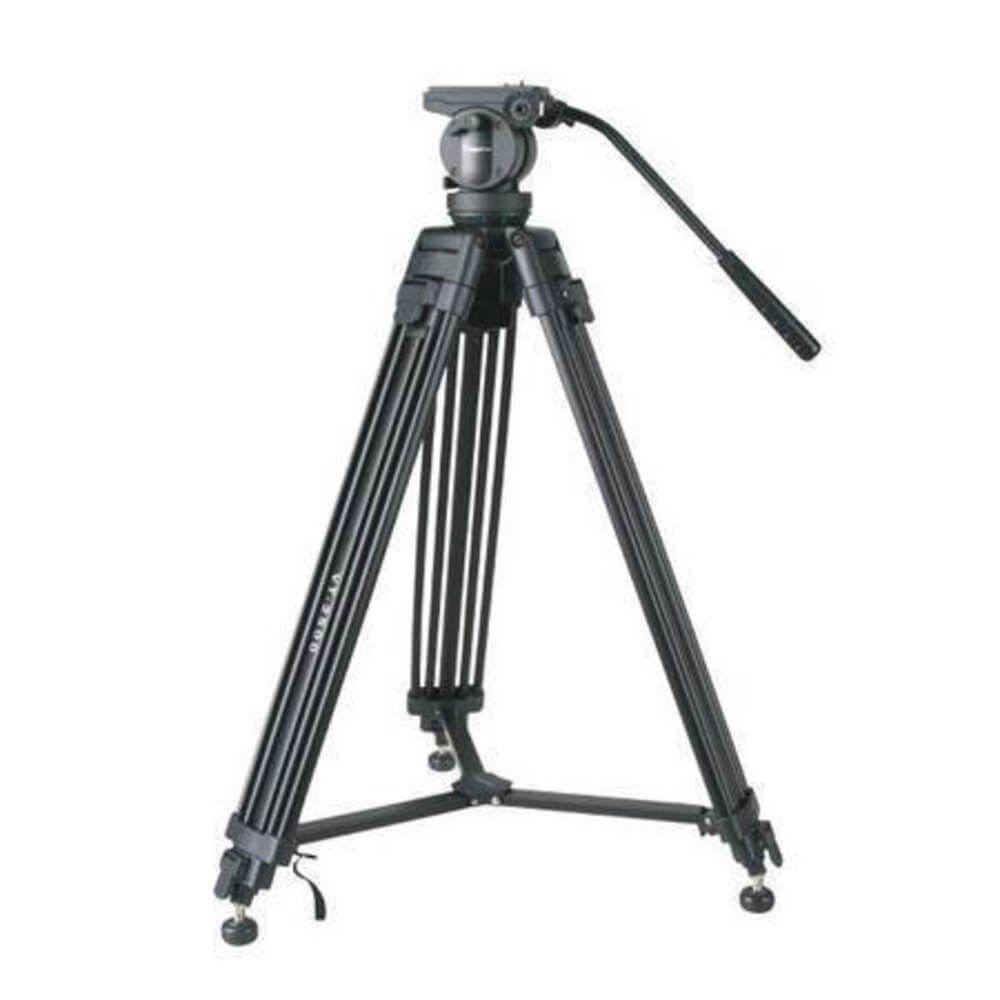 Tripe-com-Cabeca-Hidraulica-para-Filmadoras-ate-7Kg-com-Troca-de-Parabolica Tripe-com-Cabeca-Hidraulica-para-Filmadoras-ate-7Kg-com-Troca-de-Parabolica