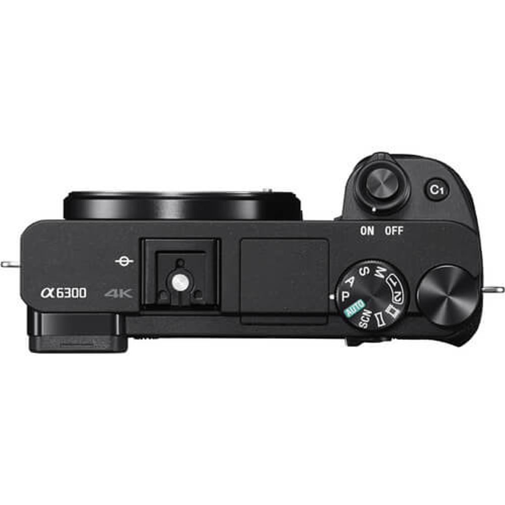 Câmera Mirrorless Sony a6300 4K - WorldView