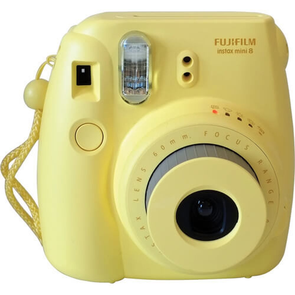 Instantânea Fuji Instax Mini 8 Amarela - eMania Foto e Video Instantânea Fuji Instax Mini 8 Amarela - eMania Foto e Video