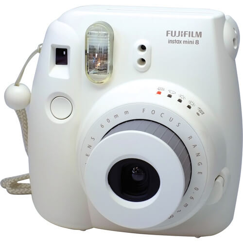 ★大特価★ FUJIFILM instax100 mini10 mini8 Instantânea Fuji Instax Mini 8 Branca - eMania Foto e Video