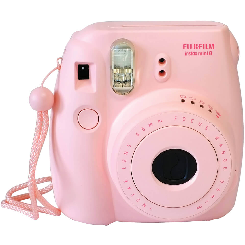 Instantânea Fuji Instax Mini 8 Rosa - eMania Foto e Video
