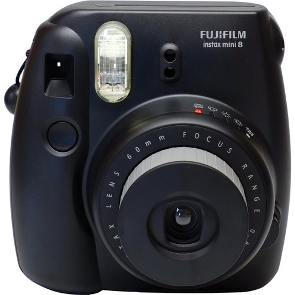 Instantânea Fuji Instax Mini 8 Preta - eMania Foto e Video