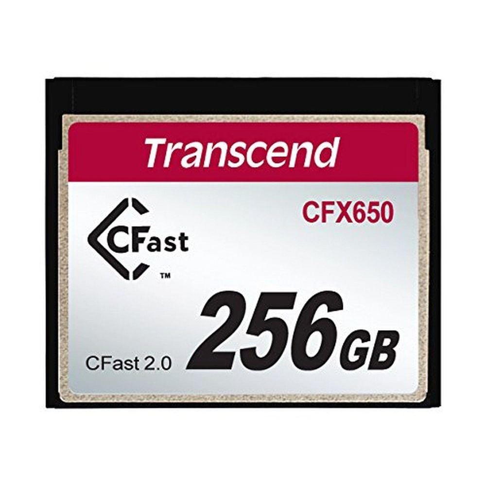 Cartão CFast 256Gb Transcend CFX650 (TS256GCFX650) Cartão CFast 256Gb Transcend CFX650 (TS256GCFX650)
