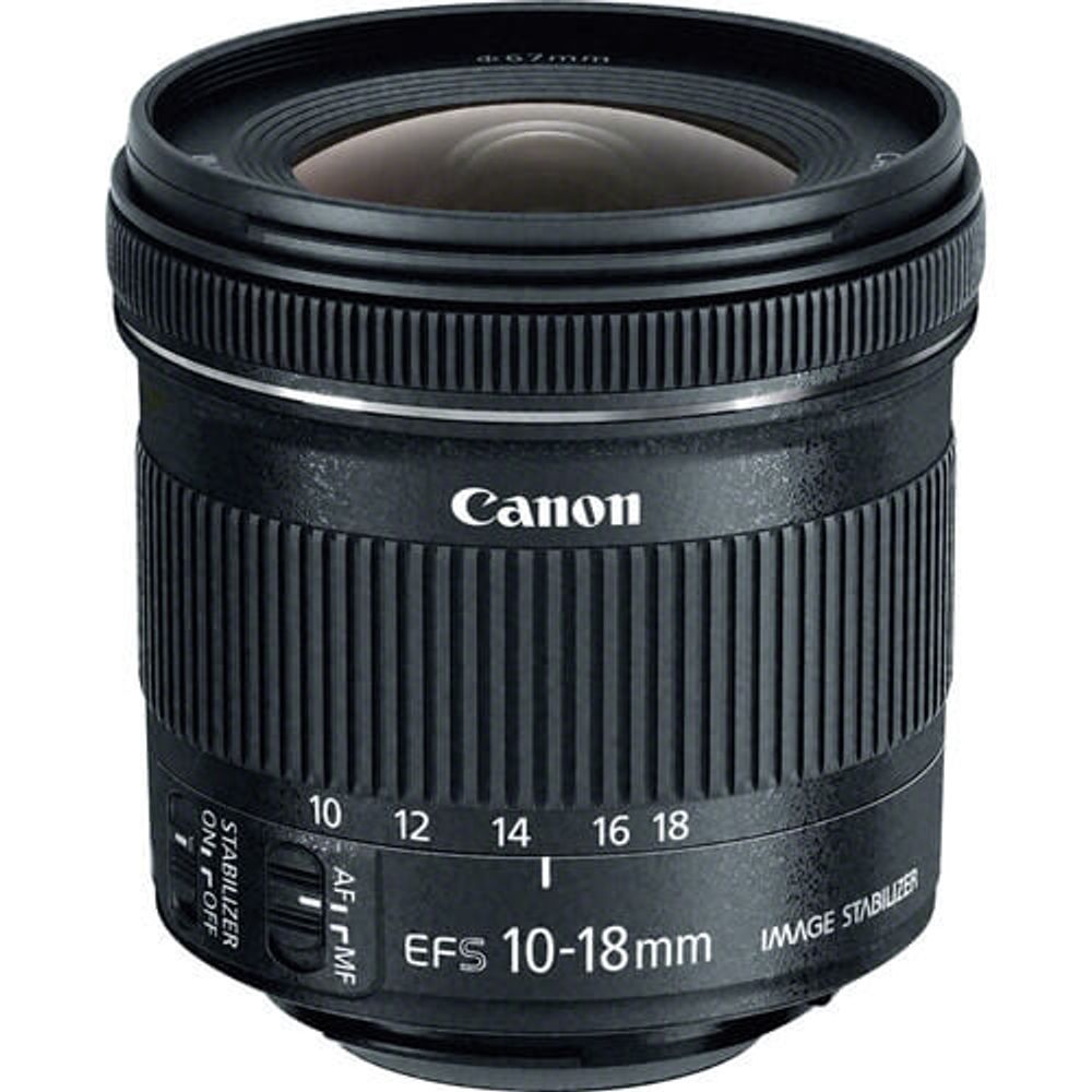 Lente Canon EF-S 10-18mm IS STM - WorldView
