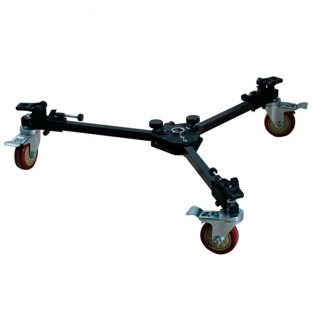 Dolly-Universal-de-Aluminio-Retratil-para-Tripes-ate-50Kg Dolly-Universal-de-Aluminio-Retratil-para-Tripes-ate-50Kg