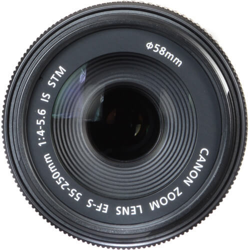 Lente Canon EF-S 55-250mmIS STM - WorldView