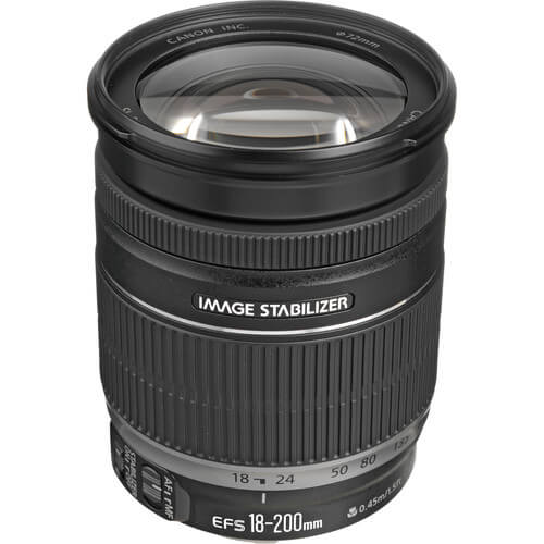 Lente Canon 18-200mm f/3.5-5.6 IS - WorldView