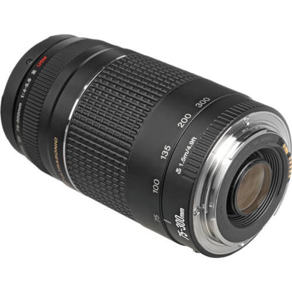 【2024福袋】 f/4-5.6 75-300mm EF Canon Lente III Video e Foto eMania - USM レンズ(ズーム)