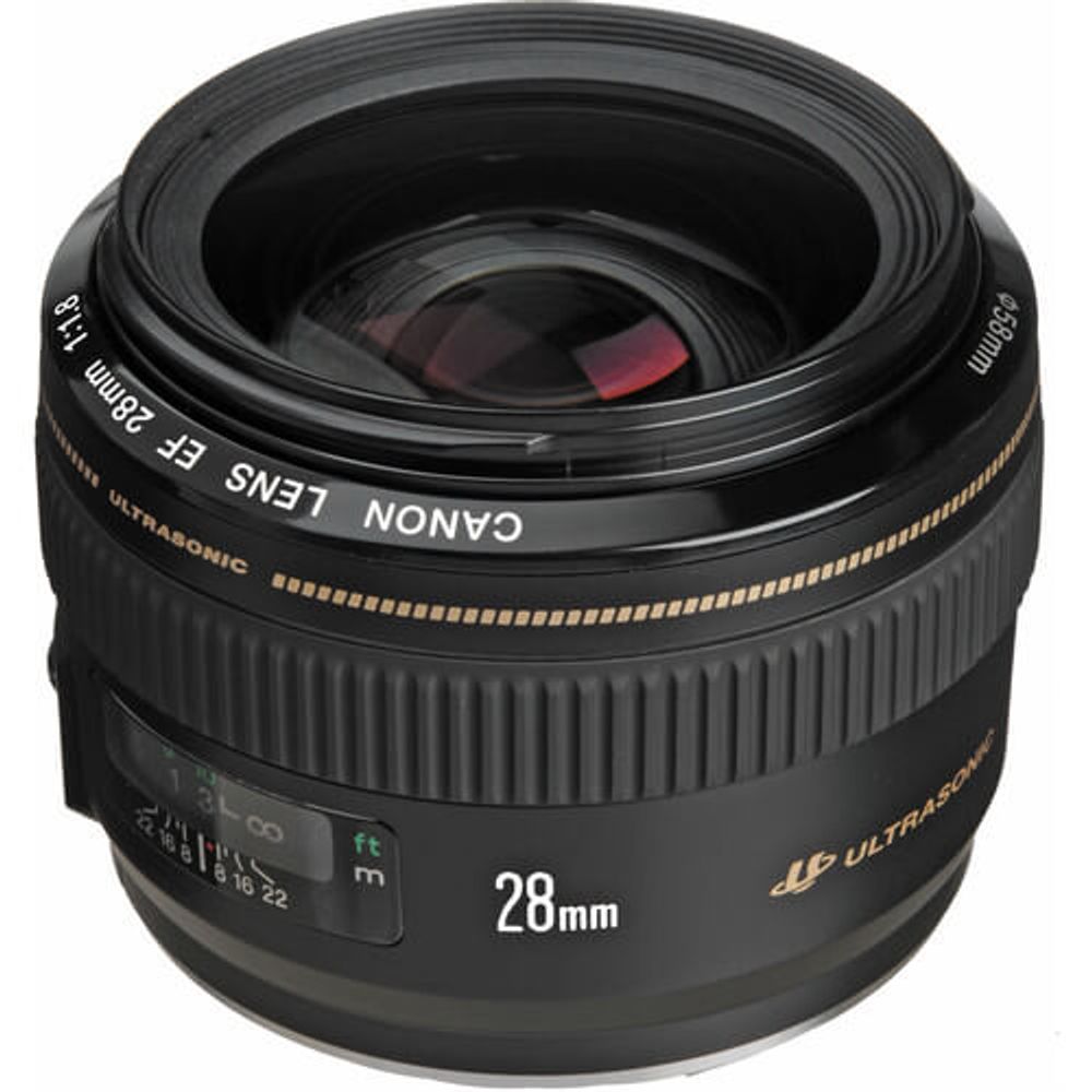 すぐったレディース福袋 28mm EF Canon Lente f/1.8 Video e Foto eMania - USM レンズ(単焦点)