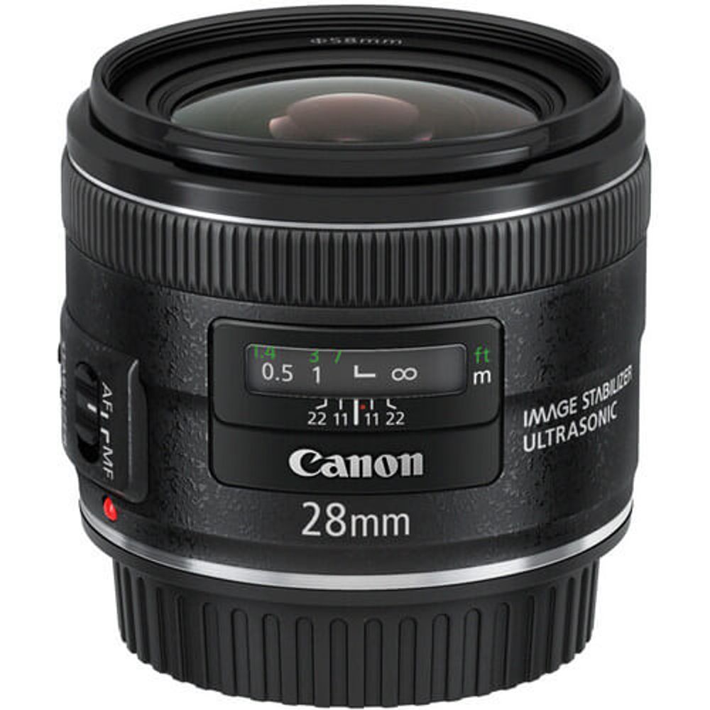 Canon EF 28mm f/2.8 IS USM レンズ Lente Canon EF 28mm f/2.8 IS USM - eMania Foto e Video