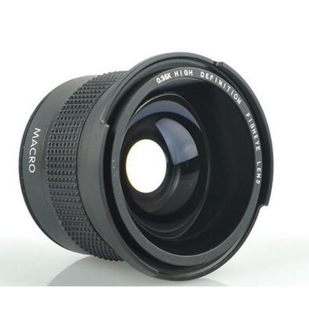 Objectif Fisheye 0.35x 58mm Pour Canon – Grand Angle Super Fisheye – Neuf