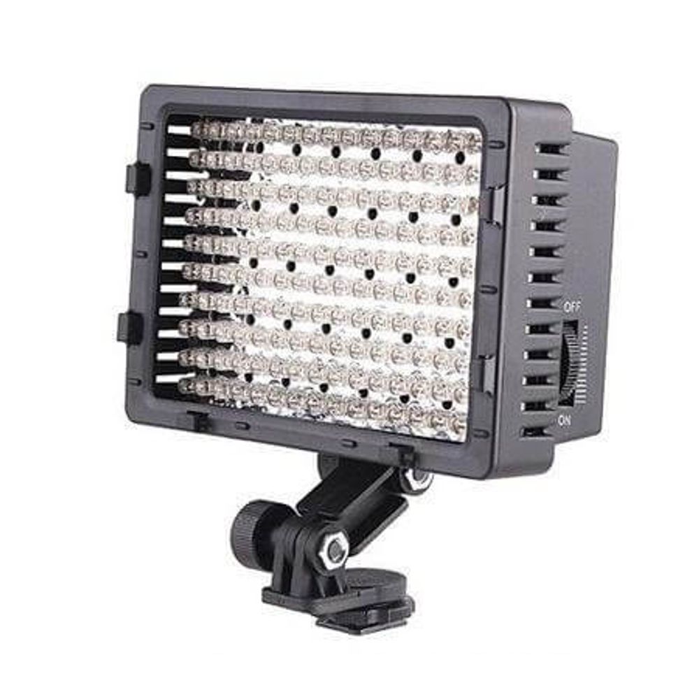 Iluminador-Sun-Gun-de-160-Leds Iluminador-Sun-Gun-de-160-Leds