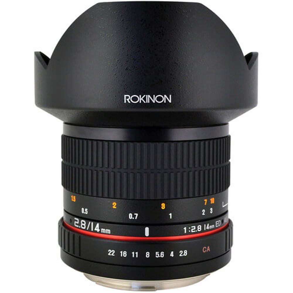 Lente-Rokinon-Cine-14mm-T3.1-ED-AS-IF-UMC-M4-3-DS14M-MFT Lente-Rokinon-Cine-14mm-T3.1-ED-AS-IF-UMC-M4-3-DS14M-MFT