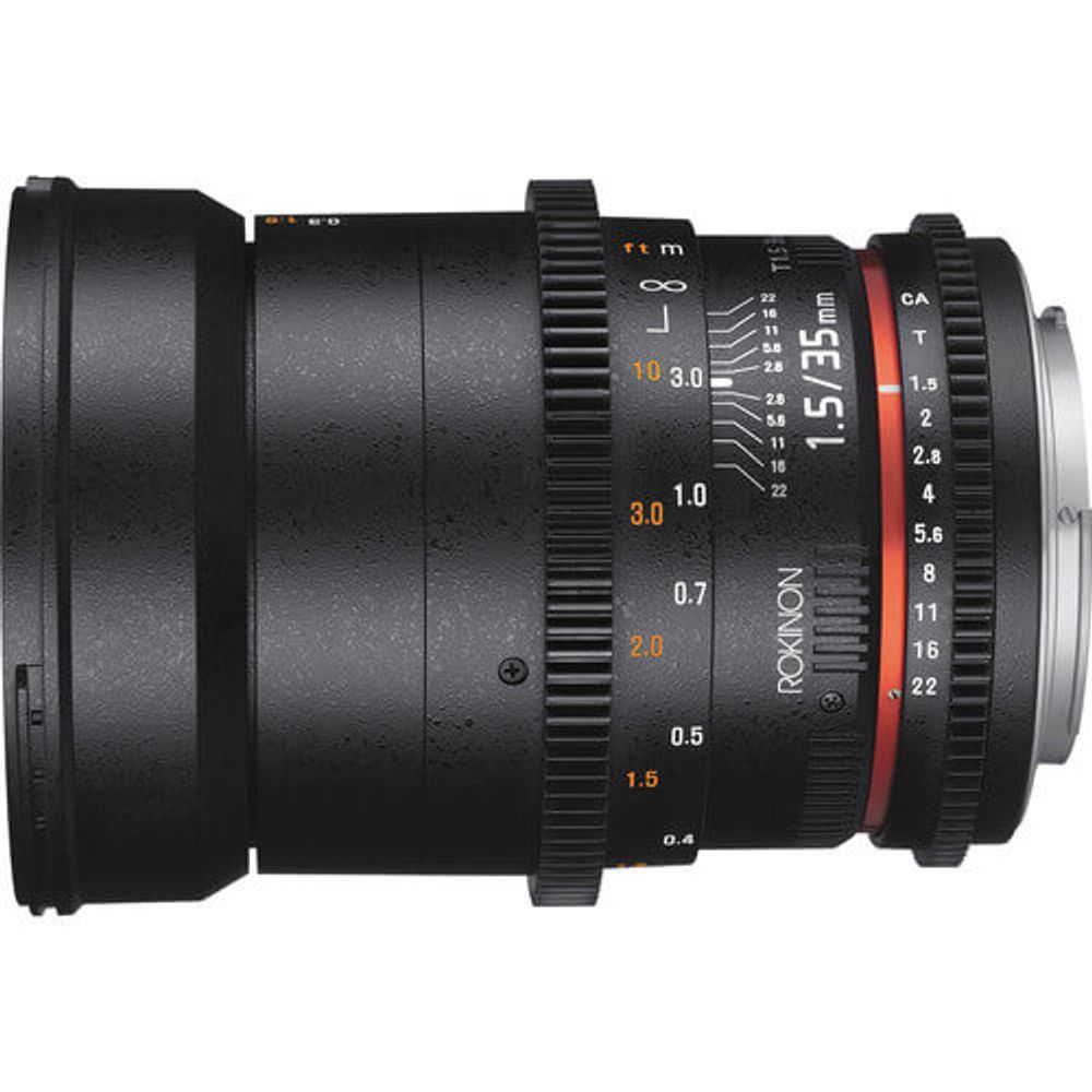 Lente Rokinon 35mm T1.5 Cine M4/3 - eMania Foto e Video