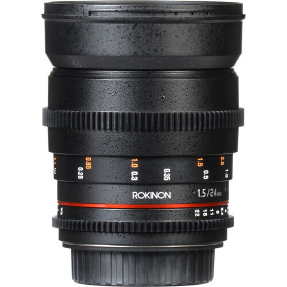 Lente Rokinon 24mm T1.5 Cine Canon - WorldView