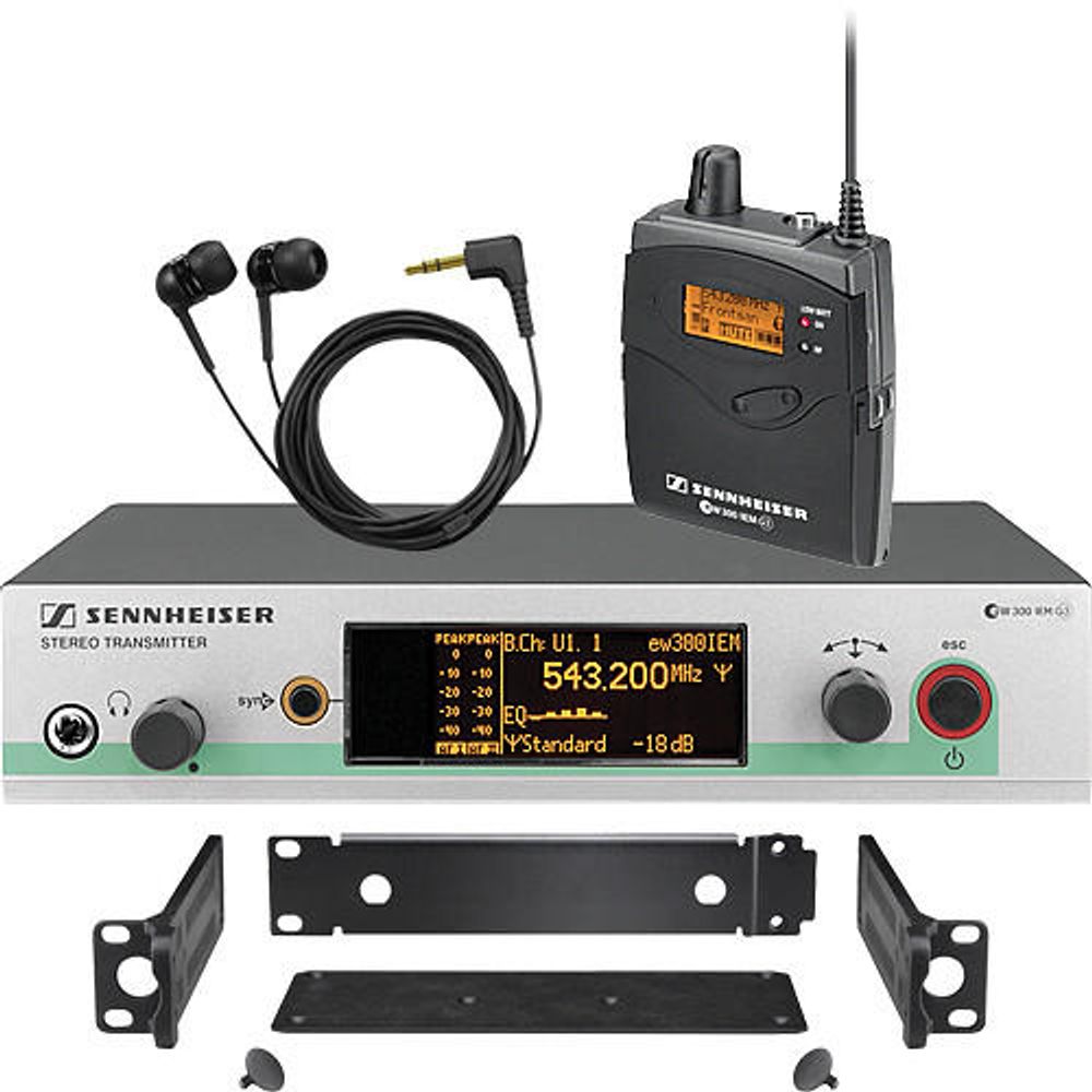 Sistema de Monitoramento Sem Fio Sennheiser EW300 lEM G3 (A1: 470-516 MHz) Sistema de Monitoramento Sem Fio Sennheiser EW300 lEM G3 (A1: 470-516 MHz)