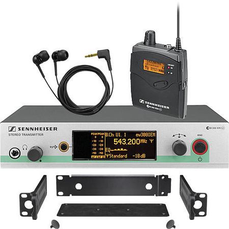 Sistema de Monitoramento Sem Fio Sennheiser EW300 lEM G3 (A1: 470-516 MHz)