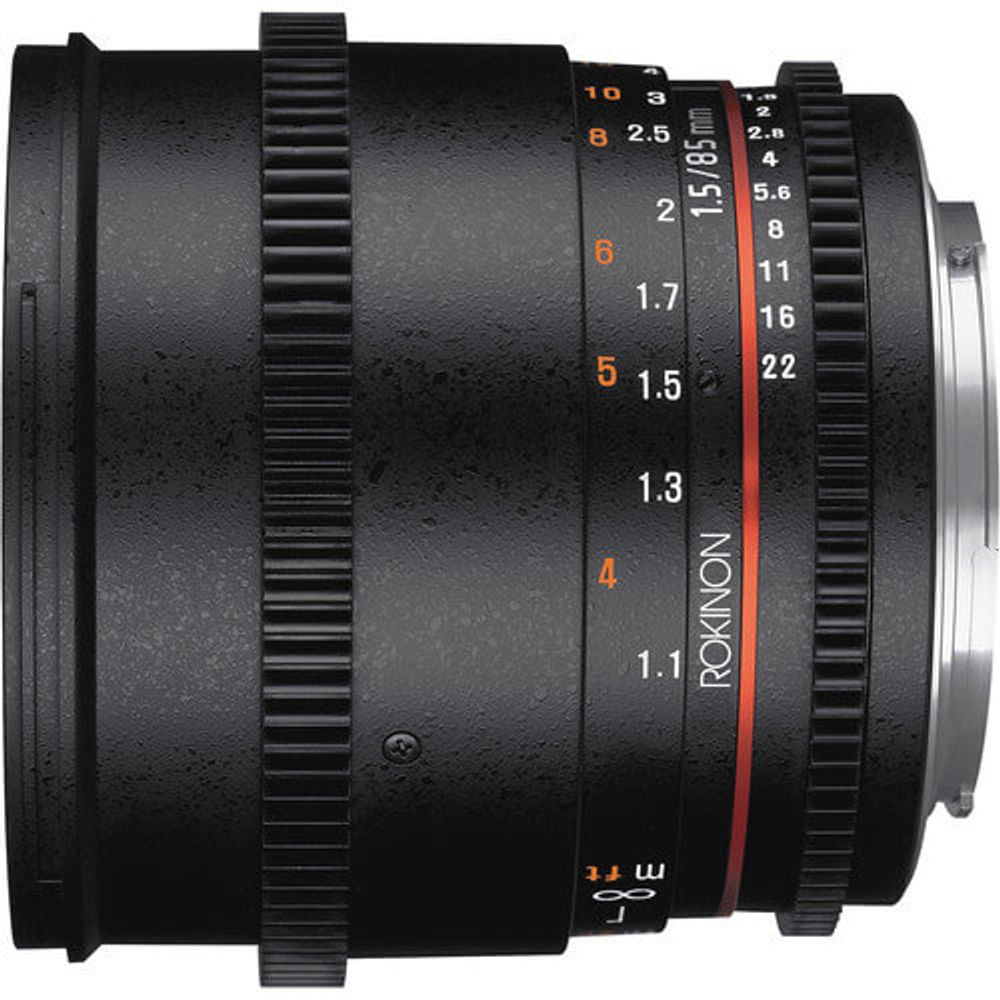 Rokinon 85mm T1.5 Cine para Sony - eMania Foto e Video