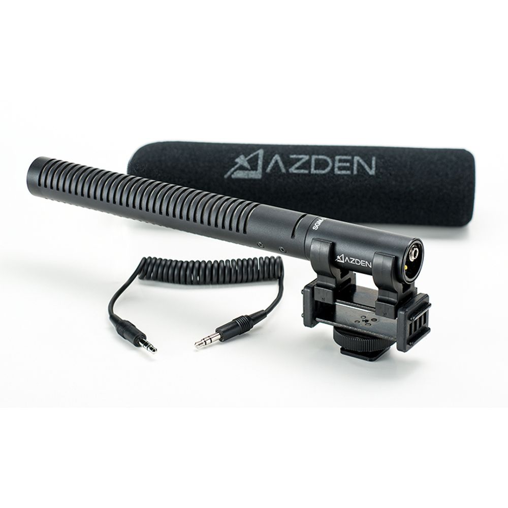 Microfone-Shotgun-Azden-SGM-990 Microfone-Shotgun-Azden-SGM-990