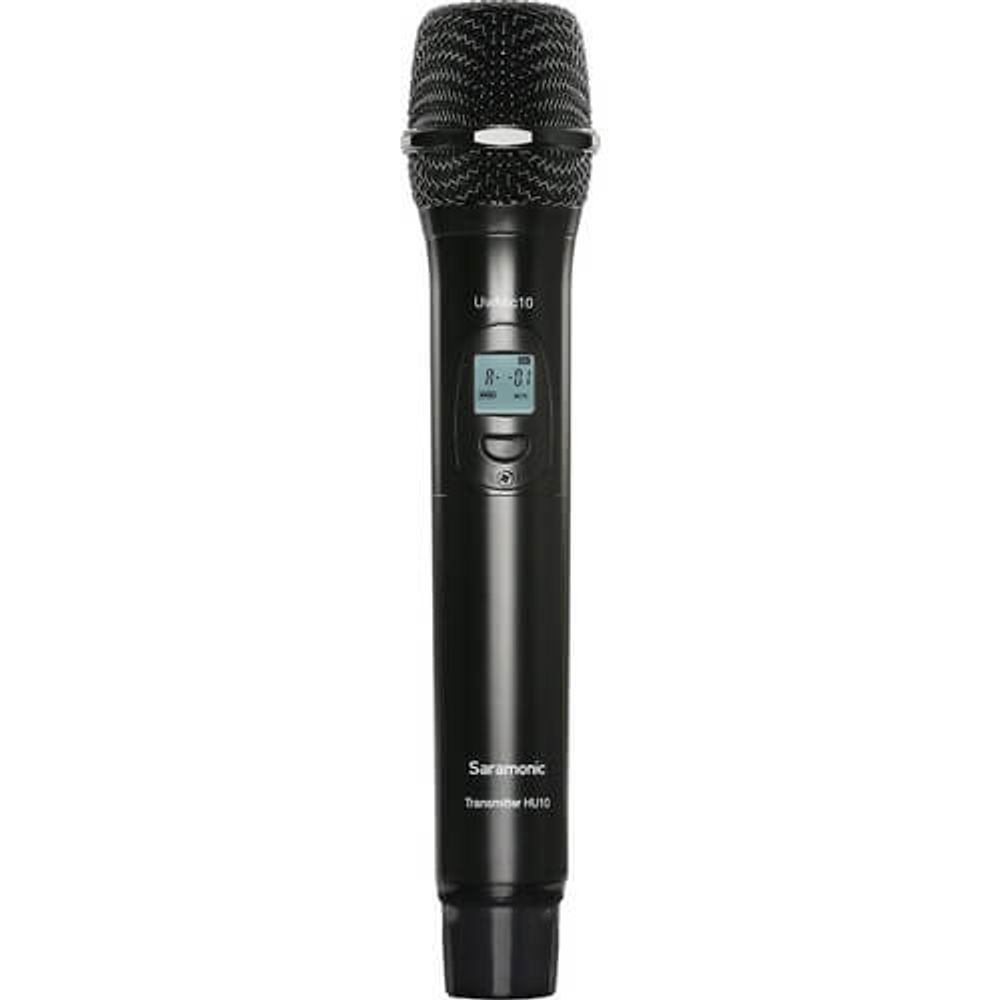 Microfone-de-Mao-Sem-Fio-UHF-Saramonic-UwMic10-HU10 Microfone-de-Mao-Sem-Fio-UHF-Saramonic-UwMic10-HU10