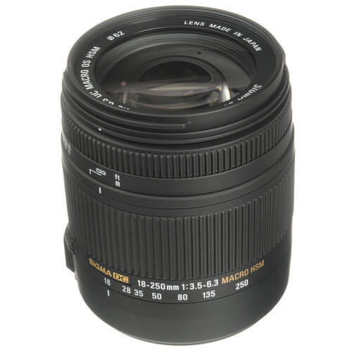 ★美品★ SIGMA 18-250mm 1:3.5-6.3 DC OS HSM Lente Sigma 18-250mm F3.5-6.3 Dc Macro Os Hsm Nikon Af D