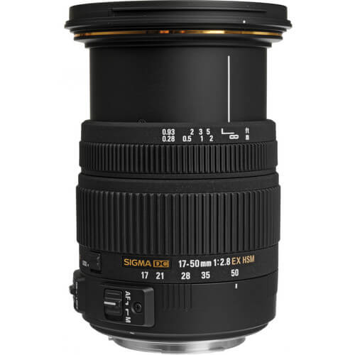 Lente Sigma 17-50mm f/2.8 OS Canon - eMania Foto e Video
